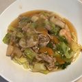 ヤイヤイ07's cooksnap of when they made 五目海鮮あんかけ焼きそば.