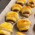 ｸｸｸｸｸ's cooksnap of when they made 材料3つ！チョコレートのミニクロワッサン.