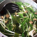 ☆ayami☆26's cooksnap of when they made 卵と水菜としいたけの白だしお吸いもの.