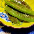 MYAR's cooksnap of when they made #簡単#スナックエンドウ#おつまみに.
