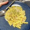 nokkunn's cooksnap of when they made ツナとサワークリームのフジッリ.