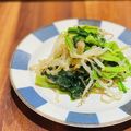 西＊絵子's cooksnap of when they made あっという間！もやし&ほうれん草のナムル.
