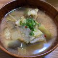お塩と砂糖's cooksnap of when they made なすとキムチのピリ辛お味噌汁.