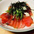 こぐまちゃんの嫁's cooksnap of when they made 簡単！マグロとサーモン漬け丼.