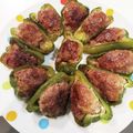 ☆nuu☆'s cooksnap of when they made ピーマンの肉詰め★照り焼き風.