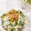 みぽぽ37's cooksnap of when they made 胡瓜の梅わさマヨ和え.