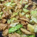 showtake's cooksnap of when they made ガリバタきゃべつチキン.