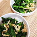 もにゃっこ's cooksnap of when they made 簡単　かき菜と油揚げの炒め物.