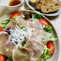いなばっくす☆'s cooksnap of when they made 手作りドレッシングの生ハムオニオンサラダ.