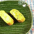 SP♪'s cooksnap of when they made *プチプチコーンとネギの卵焼き*.