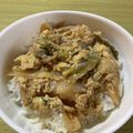 ちこ料理苦手's cooksnap of when they made 期間限定春の味覚♪葉たまねぎの甘辛卵とじ.