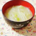 ふうはっちゃん's cooksnap of when they made もやしとねぎのお味噌汁.