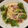 STfam's cooksnap of when they made ブロッコリーのペペロンチーノ　パスタ昼食.