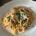 Yokchina's cooksnap of when they made イタリア人も絶賛☆秘密のアマトリチャーナ.