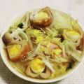 私市ビッキーズ津門巳's cooksnap of when they made «“たまごとじスープ+具色々”».