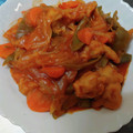 優☆ry's cooksnap of when they made 唐揚げで☆簡単酢豚（鶏？）.
