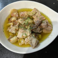 ＭＩ−ＳＡＮ's cooksnap of when they made お手軽簡単☆鶏もも肉としめじのアヒージョ.