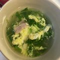 yu🐓's cooksnap of when they made 豆苗スープ.