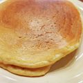 まちゅっこ's cooksnap of when they made マヨで卵なし！？！簡単分厚いホットケーキ.