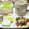 ゆけり３兄弟's cooksnap of when they made 簡単！リンゴとトマトのサラダ.