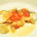 イエローバード's cooksnap of when they made 真鱈のムニエル オニオンバタぽんソース.