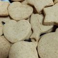 yorimin's cooksnap of when they made 簡単・米粉のきな粉たっぷりクッキー.