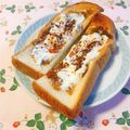 yesmama's cooksnap of when they made ティラミス風オープンサンド.