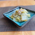 ころわんの母さん's cooksnap of when they made 白菜とベーコンのお茶漬けの素炒め.