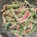 おにぎりちゃんママ's cooksnap of when they made 菜の花と切り干し大根サラダ.