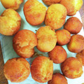 ふたごのママえりえり's cooksnap of when they made サクサク！！簡単！ぷちサーターアンダギー.