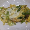 きらり流れ星's cooksnap of when they made ダシダで卵とエリンギねぎ炒め.