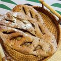おなすびころりん's cooksnap of when they made 胡桃入りベーコン＆オリーブのフーガス.