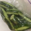 ユカtoマオマオ's cooksnap of when they made 【串にさしたらお祭り気分】きゅうり１本漬.