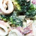 クックU4G8YQ☆'s cooksnap of when they made ☆イカとブロッコリーの味噌マヨ和え☆.