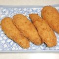 きらり流れ星's cooksnap of when they made モッツァレラチーズ入り☆チーズささみ揚げ.