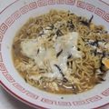 きらり流れ星's cooksnap of when they made ふんわり卵とじ辛ラーメン.