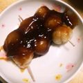 くうねる子ちゃんママ's cooksnap of when they made 白玉粉いらず！レンジで簡単みたらし団子♪.