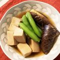 caruga's cooksnap of when they made ☆高野豆腐と茄子の炊いたん☆.