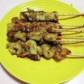 ☆ひなたmama☆'s cooksnap of when they made フライパンで作る鶏皮の焼き鳥.