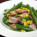 gonnanmama's cooksnap of when they made いんげんとベーコンのマヨ炒め☆.