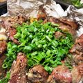 ゆるмαмα's cooksnap of when they made ネギたっぷり鶏レバー焼き.