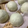 ユキ's cooksnap of when they made 混ぜて蒸すだけ♪利休饅頭/黒糖饅頭.