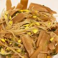 大福まめ子's cooksnap of when they made メンマともやしのおつまみ.