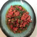 りんざぶロウ's cooksnap of when they made トマトと大葉のマリネ.
