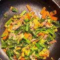 ひらぽん38's cooksnap of when they made とう菜(みずかけ菜)のふんわり卵炒め.