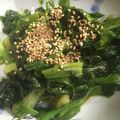 りお５１０'s cooksnap of when they made 【副菜】ほうれん草の簡単ナムル.