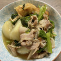 へそ曲がりクック's cooksnap of when they made カブと鶏肉と厚揚げの煮物.