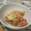 スイスおじさん☆'s cooksnap of when they made 余った塩鮭で！鮭入りポテトサラダ.