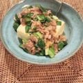 なにぬねにょろん's cooksnap of when they made 豆腐ステーキ　豚ひき肉とニラのだし醤油.