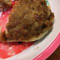 調理家電好き's cooksnap of when they made レンコン・ひき肉の簡単肉詰め♪はさみ焼き.